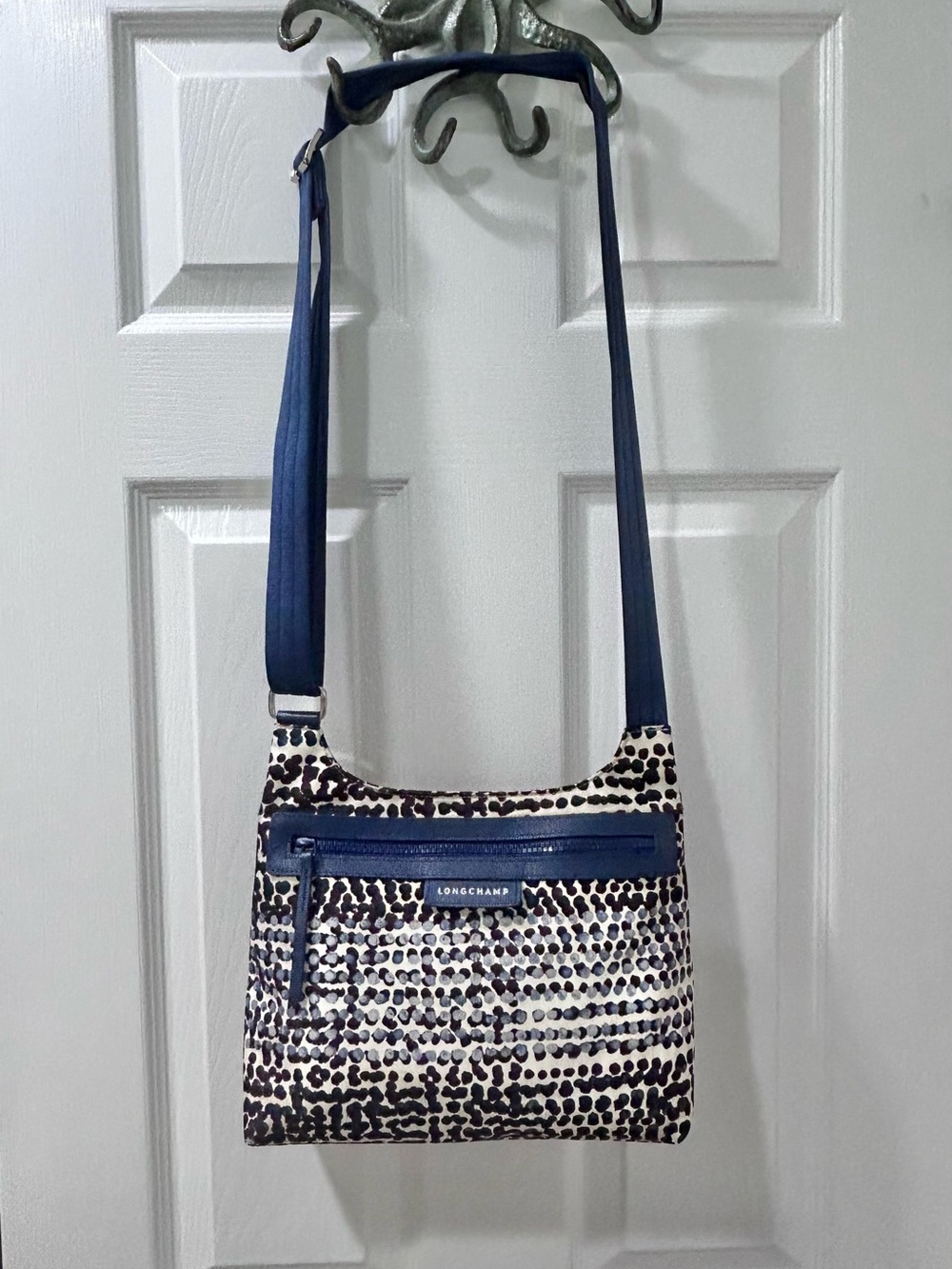 Longchamp Le Pliage Neo Fantaisie Polka crossbody